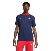 Nike Męska Koszulka Polo 2.0 Essential Paris Saint Germain FC Dri-FIT (XL 8,5-9 / Granatowy) Nike