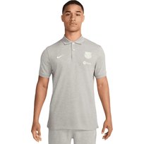 Nike Męska Koszulka Polo 2.0 FC Barcelona Dri-FIT (M / Popielaty) Nike