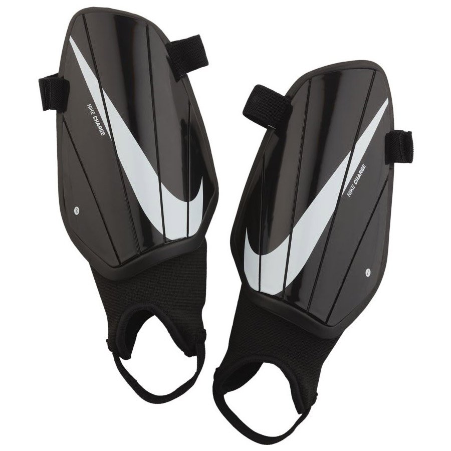 Nike, Nagolenniki, NK Charge GRD SP2164 010, czarny, rozmiar S