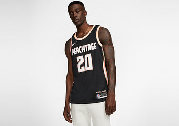 Nike Nba Atlanta Hawks John Collins City Edition Swingman Jersey Black - Nike