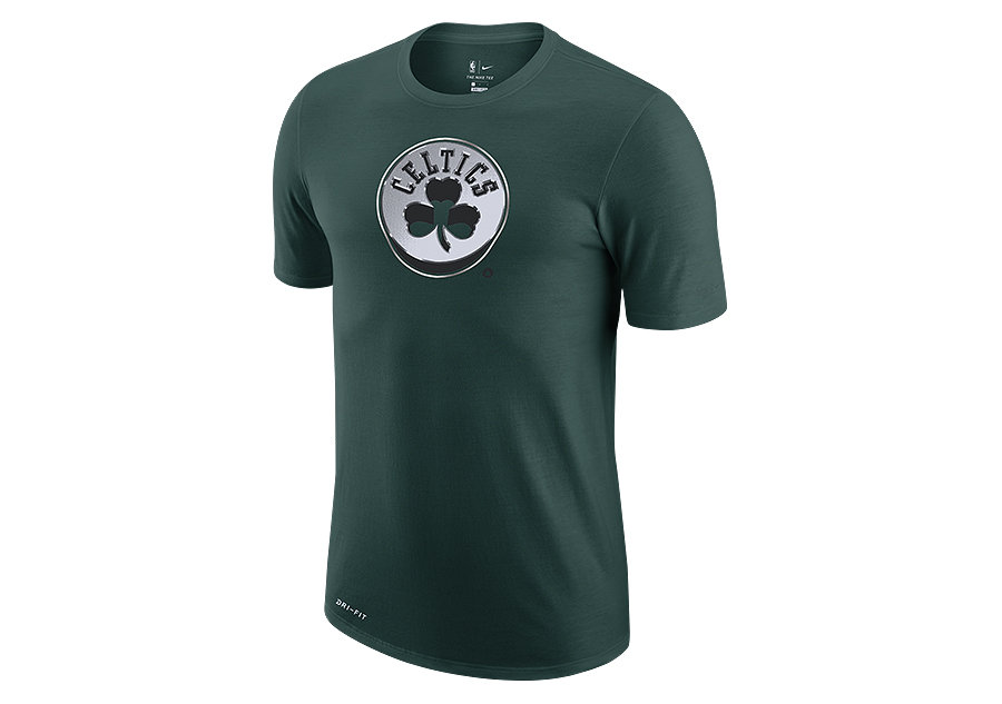 Nike Nba Boston Celtics Earned Edition Logo Dri Fit Tee Pro Green Nike Moda Sklep EMPIK.COM