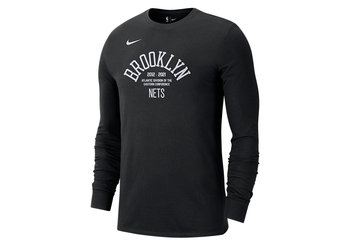 Nike Nba Brooklyn Nets Courtside Element Long-Sleeve Tee Black - Nike