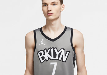 Nike Nba Brooklyn Nets Kevin Durant Statement Edition Swingman Jersey Dark Steel Grey - Nike