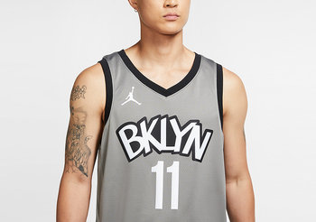 Nike Nba Brooklyn Nets Kyrie Irving Statement Edition Swingman Jersey Dark Steel Grey - Nike