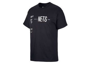 Nike Nba Brooklyn Nets World Courtside Tee Black - Nike