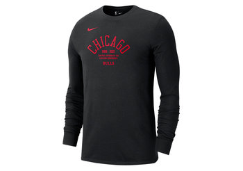 Nike Nba Chicago Bulls Courtside Element Long-Sleeve Tee Black - Nike