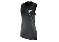 Nike Nba Chicago Bulls Long Jersey Long Black Nike