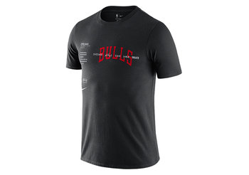 Nike Nba Chicago Bulls World Courtside Tee Black - Nike