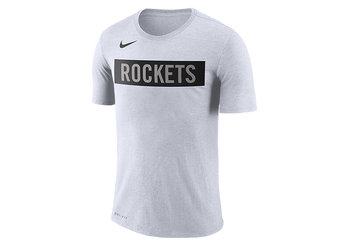 Nike Nba Houston Rockets Logo Dri-Fit Tee White - Nike