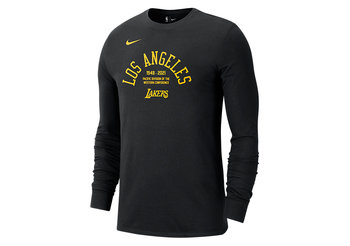 Nike Nba Los Angeles Lakers Courtside Element Long-Sleeve Tee Black - Nike