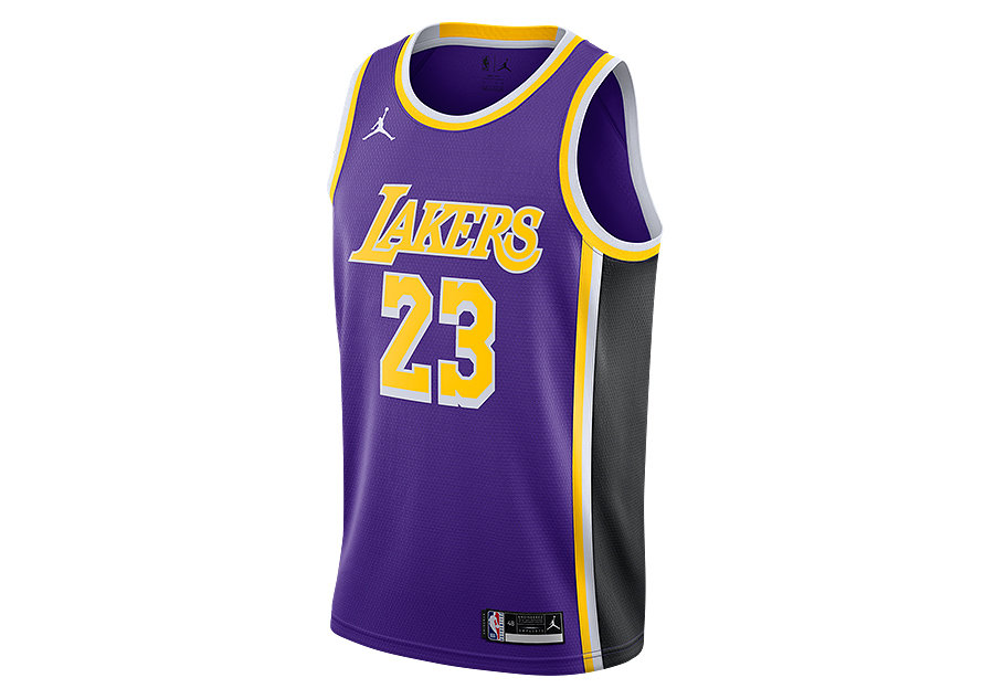 NBA Lebron James Lakers ユニフォーム ナイキ L Koszulka dla dużych dzieci Nike Dri-FIT NBA Swingman LeBron