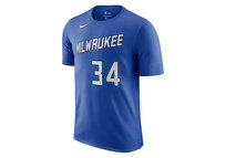 Nike Nba Milwaukee Bucks Giannis Antetokounmpo City Edition Tee Game Royal Nike