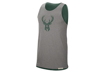 Nike Nba Milwaukee Bucks Standard Issue Reversible Tank Fir - Nike