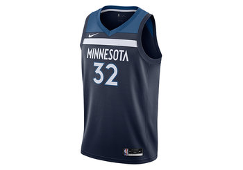 Nike Nba Minnesota Timberwolves Karl-Anthony Towns Icon Edition Swingman Jersey College Navy - Nike