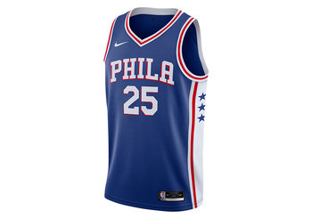 Nike Nba Philadelphia 76Ers Ben Simmons Icon Edition Jersey Rush Blue - Nike