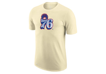 Nike Nba Philadelphia 76Ers Earned Edition Logo Dri-Fit Tee Flat Opal - Nike