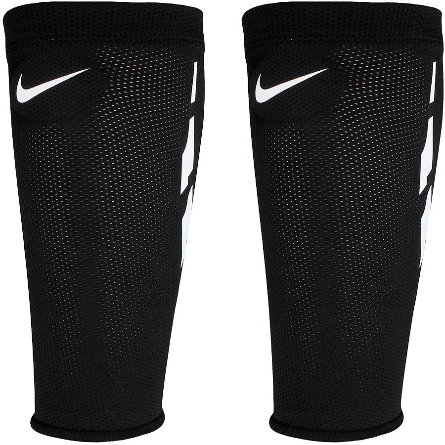 Фото - Футбольні щитки Nike , Opaski piłkarskie, Guard Lock Elite Sleeves SE0173 011, czarny, rozm 