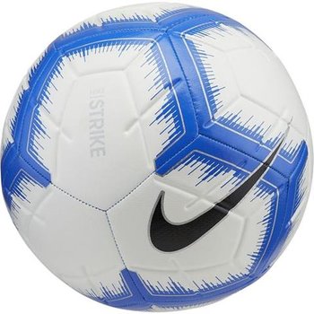 Nike, Piłka nożna, Strike, biało-niebieska, rozmiar 4 - Nike