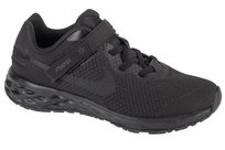 Nike Revolution 6 Kids DD1114-001, dla chłopca, buty do biegania, Czarne