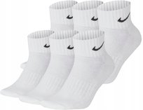NIKE SKARPETY BIAŁE MĘSKIE 42-46 BIAŁE 6 PAR