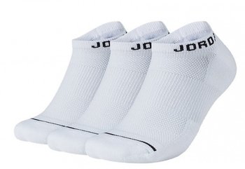 Nike, Skarpety, JUMPMAN NO-SHOW 3PPK SX5546-100, biały, rozmiar 38/42 - Jordan