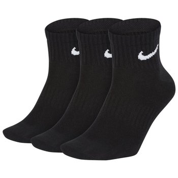 Nike, Skarpety męskie, 3-pack, Everyday Lightweight Ankle SX7677 010, czarny, rozmiar 34/38 - Nike