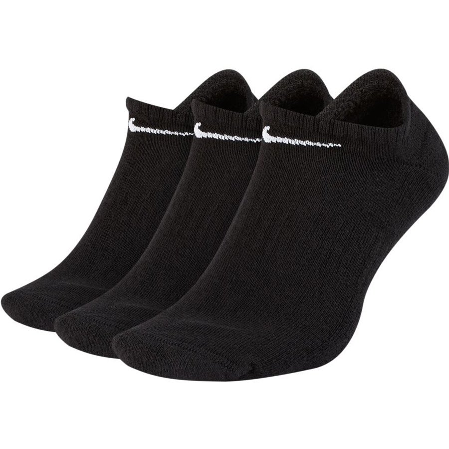 Nike, Skarpety sportowe, U NK Everyday Cush NS, 3-pack SX7673 01, czarny, rozmiar 46/50