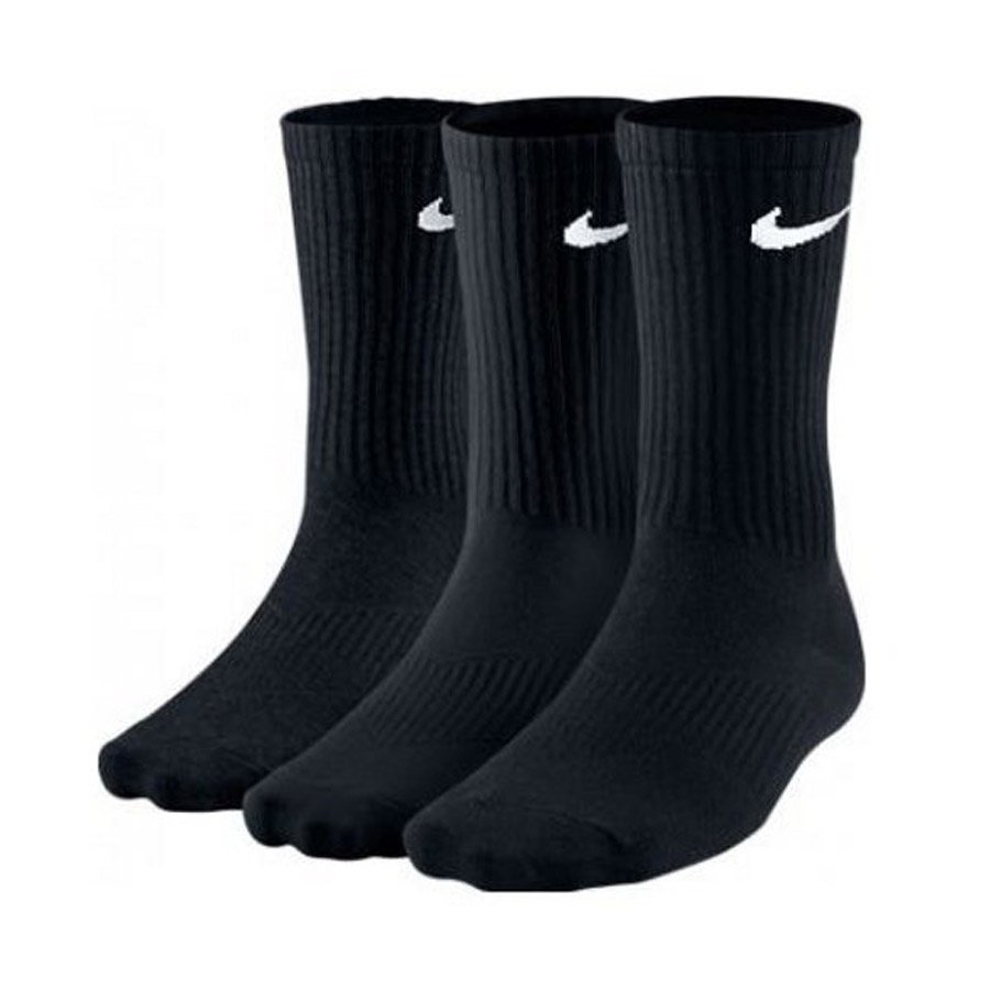 Nike, Skarpety, U NK PERF LTWT Crew 3Pack SX4704 001, rozmiar 46/50