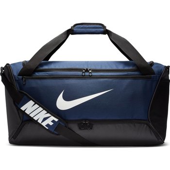 Nike, Torba sportowa, BA5955 410 Brasilia M Duffel, granatowy, 61x33x30cm - Nike