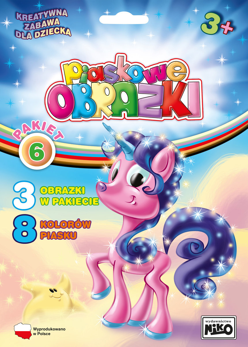 Niko, piaskowe Obrazki, pakiet nr 6