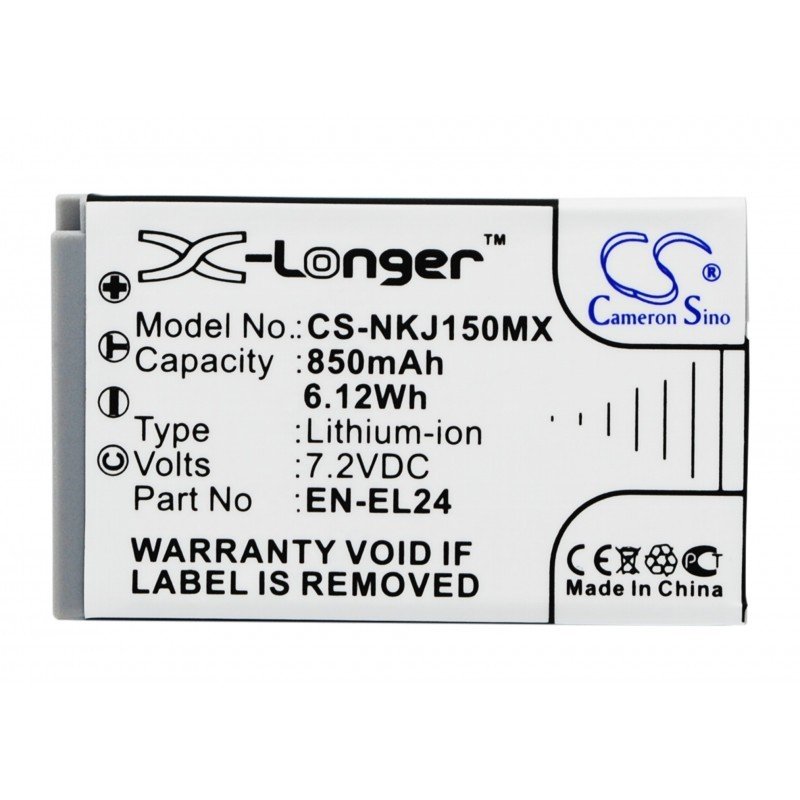 Nikon EN-EL24 Batteria Li-ion Per J5/DL - Foto 4