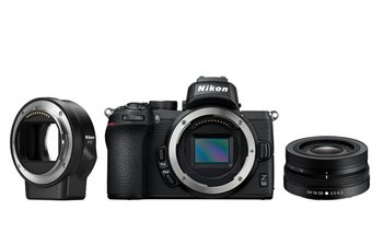 Nikon Z50 + Nikkor Z 16-50mm f/3.5-6.3 VR DX + FTZ - Nikon