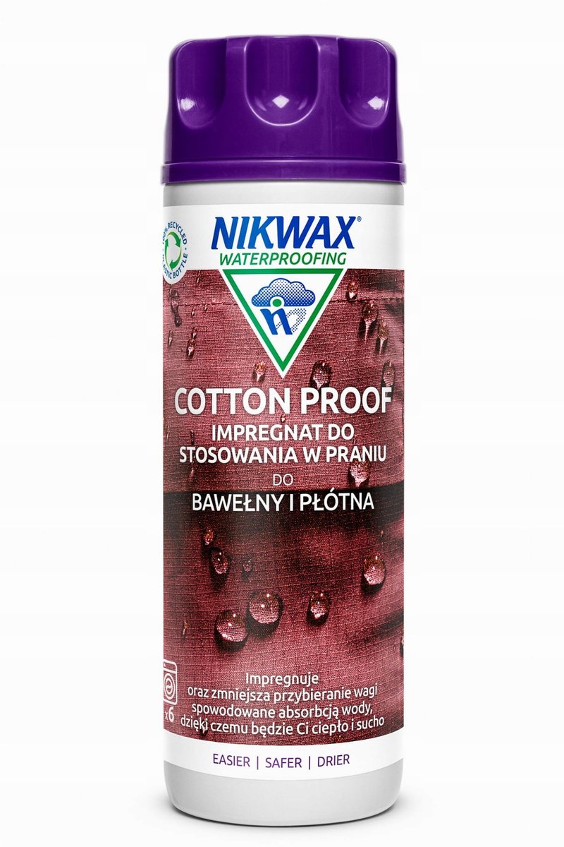 Nikwax Cotton Proof 300ml – Impregnat do tkanin bawełnianych