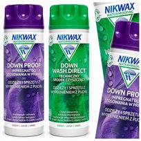 Nikwax Down Wash Direct + Down Proof 2X300Ml Pranie I Impregnacja Puchu Inny producent