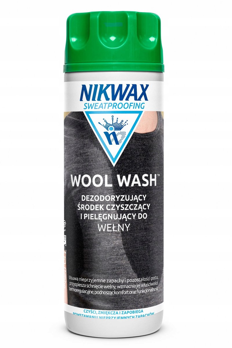 Nikwax WOOL WASH płyn pranie czyszczenie wełny, Merino WoolWash 300 ml