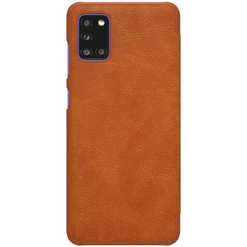 Nillkin Etui Qin Leather Case Samsung Galaxy A31 brąz - Nillkin