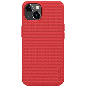 Nillkin Super Frosted Shield Pro wytrzymałe etui pokrowiec iPhone 13 czerwony - Nillkin