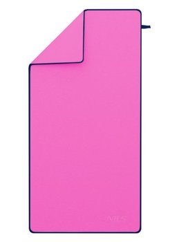 NILS Camp, Ręcznik szybkoschnący z mikrofibry, NCR13, Różowy, 200x90 cm - Nils Camp