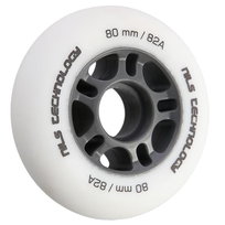 Nils Extreme, kółka białe - matowe, 80x24 82A, 4 szt.