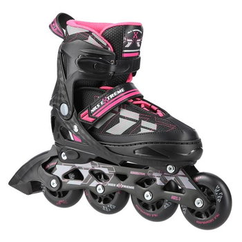Nils Extreme, Łyżworolki, NA11002, czarno-fioletowy, rozm. M (35-38) - NILS