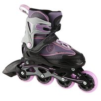 Nils Extreme, Łyżworolki, NA11008, Szaro-Fioletowy, rozmiar L (39-42) NILS Extreme