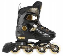 Nils Extreme, Rolki regulowane, jazda rekreacyjna r. 30-33, czarne