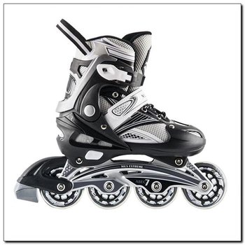 NILS Extreme, Rolki regulowane, NA0326, czarne, rozmiar 30-33 - NILS Extreme