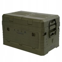 NILS NCB4003 SKŁADANA SKRZYNIA KEMPINGOWA Z POKRYWĄ ZIELONA 50L