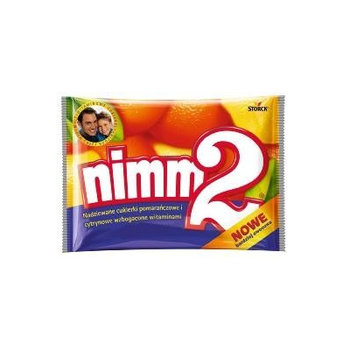 Nimm2, cukierki pomarańczowo-cytrynowe, 90g - Storck
