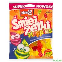 NIMM2 - Śmiejżelki Happies - Żelki Owocowe Wzbogacone Witaminami - 130 G