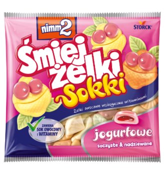 Nimm2 Śmiejżelki Sokki Żelki Jogurtowe  - 90G - Inna marka