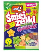 Nimm2, żelki owocowe Śmiejżelki Kwaśne Gwiazdki, 90g Storck