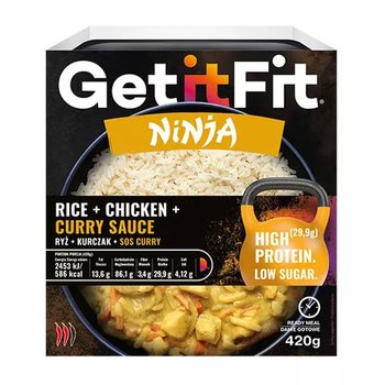 Ninja: Ryż, Kurczak, Sos Curry 420 g - Joyfood - JOYFOOD