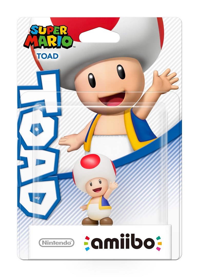 Фото - Фігурки / трансформери Nintendo — kolekcja Super Mario, figurka Toad Amiibo 